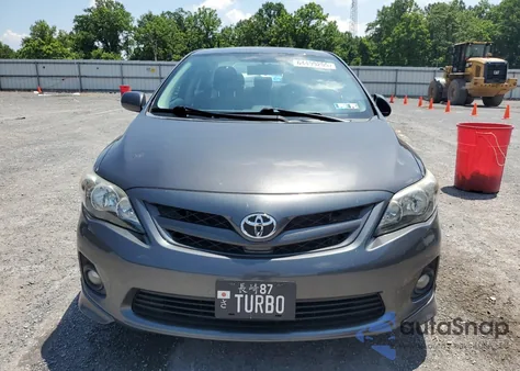 2012 Toyota Corolla Base from USA, damaged, VIN 2T1BU4EE4CC846716
